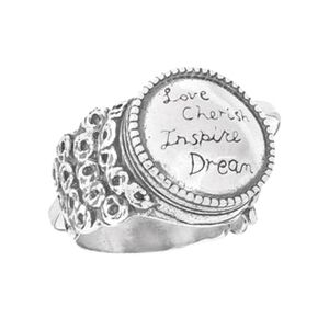 Silpada Sterling Silver Fine Print Ring NWOT